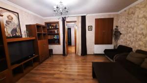 Гостиная зона в villa saba with two bedrooms - სასტუმრო საბა