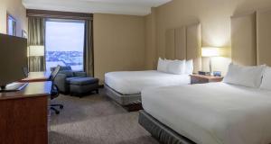 Postel nebo postele na pokoji v ubytování Hilton Saint John
