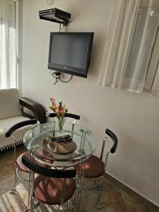 TV a/nebo společenská místnost v ubytování Apartmani Vanja 1