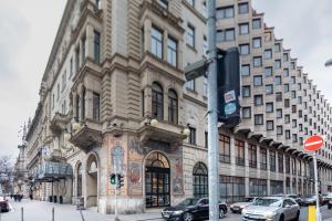 Bygningen som lejligheden ligger i