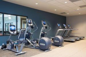 Fitness centrum a/nebo fitness zařízení v ubytování DoubleTree by Hilton Schenectady