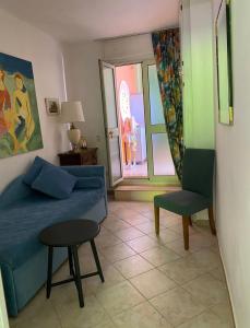 Гостиная зона в Casa centralissima Torre dell Orso 100m dal mare