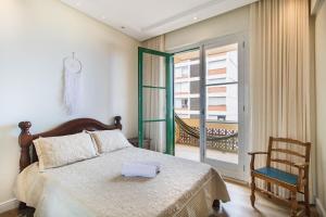 Postel nebo postele na pokoji v ubytování Apartamento - Lindo 3 dormitórios com vista e espaço infantil