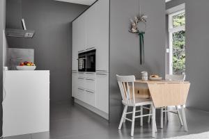 Dapur atau dapur kecil di Style Meets Location in Göteborg