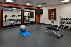Fitness centrum a/nebo fitness zařízení v ubytování Hampton Inn and Suites Hutto
