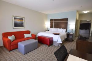 Postel nebo postele na pokoji v ubytování Hampton Inn and Suites Hutto