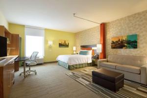 Postel nebo postele na pokoji v ubytování Home2 Suites by Hilton Minneapolis Bloomington