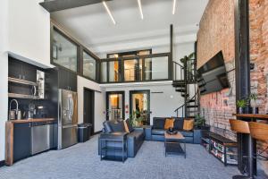 TV a/nebo společenská místnost v ubytování Parc Avenue Hostel + 24 fotografií