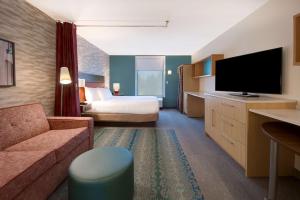 TV a/nebo společenská místnost v ubytování Home2 Suites By Hilton Waco