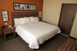 Letto o letti in una camera di Hampton Inn by Hilton Irapuato