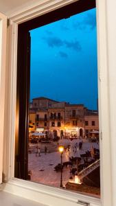 a view of a city from a window at Corso Garibaldi 21 in Vasto