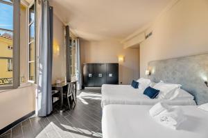 Sjónvarps- og/eða afþreyingartæki á Hotel POZZO DI BORGO