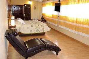 TV a/nebo společenská místnost v ubytování Hotel Zaragoza