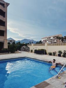 Bazén v ubytování Relax Hipersol Golf nebo v jeho okolí