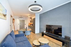 Ruang duduk di Apartamenty Balticus SeaView by Rent like home
