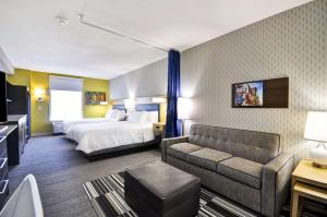 Home2 Suites By Hilton Mt. Juliet, Tn客房内的一张或多张床位