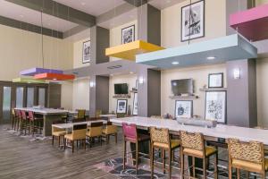 a large dining room with tables and chairs at Hampton Inn & Suites Amarillo East in Amarillo