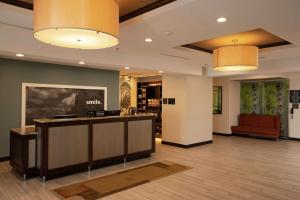 a lobby with a reception desk in a hotel at Hampton Inn Mesa Verde/Cortez Co in Cortez