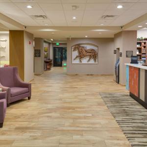 a hallway of a hospital with chairs and a lobby at Hampton Inn & Suites Murrieta Temecula in Murrieta +44 photos