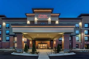 a rendering of the entrance to the hampton inn and suites at Hampton Inn & Suites- Seattle Woodinville Wa in Woodinville