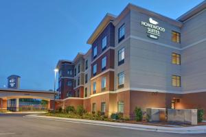una representación del frente de un hotel en Homewood Suites By Hilton Savannah Airport, en Savannah 37 fotos más