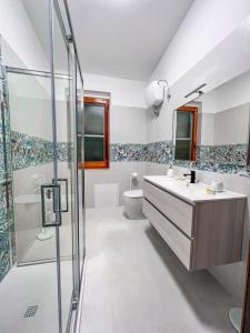 Koupelna v ubytování Villa Gladyr