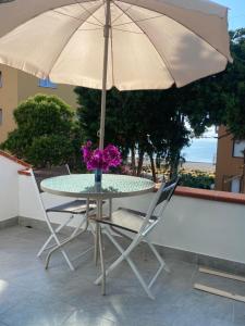 Balkón nebo terasa v ubytování DIANO Design&Suite Jeans