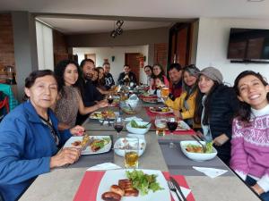 Clientes alojados en El Chasqui Guest House