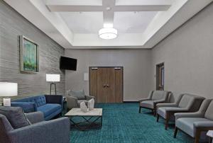 Area soggiorno di Hampton Inn Weslaco