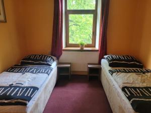 Letto o letti in una camera di Hotel Max Šimek