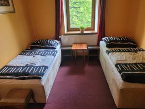 Letto o letti in una camera di Hotel Max Šimek