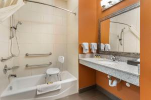 Baðherbergi á Best Western Plus Longhorn Inn & Suites