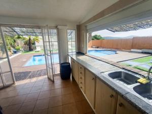 The swimming pool at or close to Bright Villa in Vidreres with Private Pool and Jacuzzi