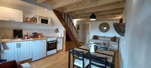 Η κουζίνα ή μικρή κουζίνα στο Gite Le petit Nice