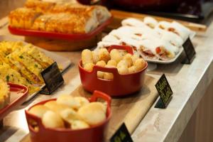 Comida in lodge ou em algum lugar perto