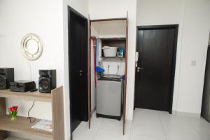 Kuchyň nebo kuchyňský kout v ubytování Downtown Apartments "Altos del Sur"