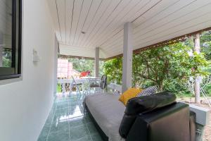 Balkón nebo terasa v ubytování Garden Home 2