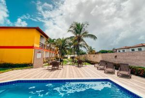 Bazén v ubytování Bem Bahia Hotel - Rede Bem Bahia nebo v jeho okolí