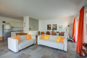 Istumisnurk majutusasutuses Villa Il Paradiso Di Gabri - Happy Rentals