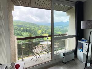 Výhľad na hory alebo výhľad na hory priamo z apartmánu