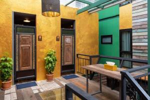 Posezení v ubytování Tepbunthom Hostel