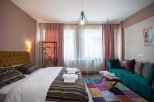 Postel nebo postele na pokoji v ubytování Newway Apartments