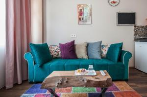 Posezení v ubytování Newway Apartments