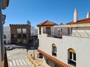 an aerial view of a city with buildings at REf 112 ATICO EN ZAHARA MAR in Zahara de los Atunes