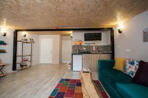 Kuchyň nebo kuchyňský kout v ubytování Newway Apartments