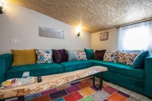 Posezení v ubytování Newway Apartments