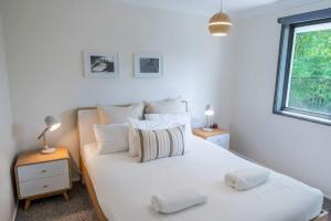 Postel nebo postele na pokoji v ubytování Araluen