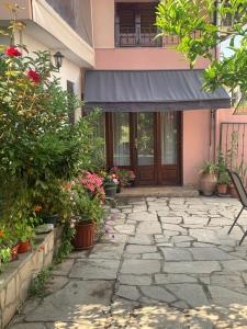 Zahrada ubytování Guest house Sonia’s
