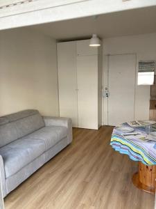 Χώρος καθιστικού στο Charmant Studio à Boulogne Nord proche porte d'Auteuil