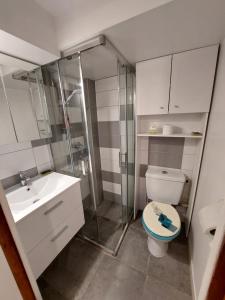 Koupelna v ubytování Studio 15